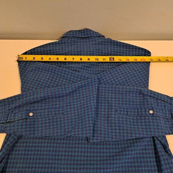 J. Crew Men's Small Regular Fit Long Sleeve Button Down Plaid Shirt - Picture 12 of 12